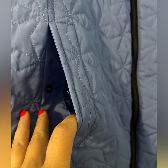 SB Active reversible Quilted Blue Jacket size XL snap pockets on both sides - Picture 4 of 15